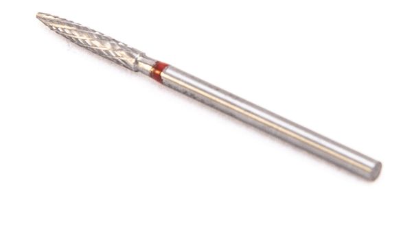 Фреза твердосплавна Silver Burr Bit F017 (червона насічка)