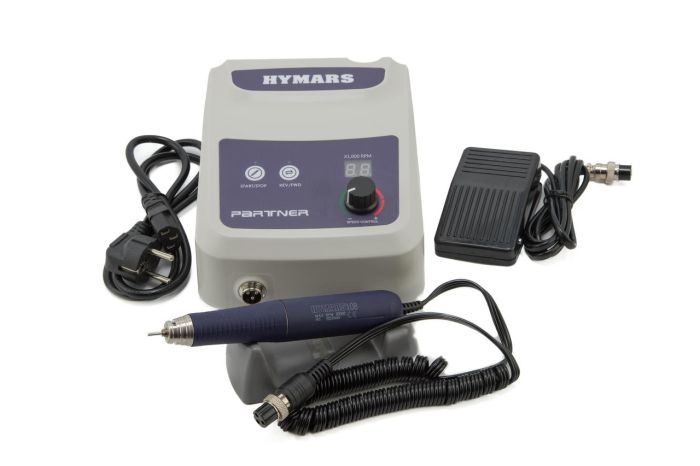 Бесщеточный фрезер HYMARS модель Partner с ручкой Hymars 108 на 50 000 об/мин