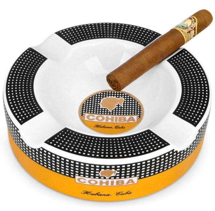 Элитная пепельница Cohiba круглая