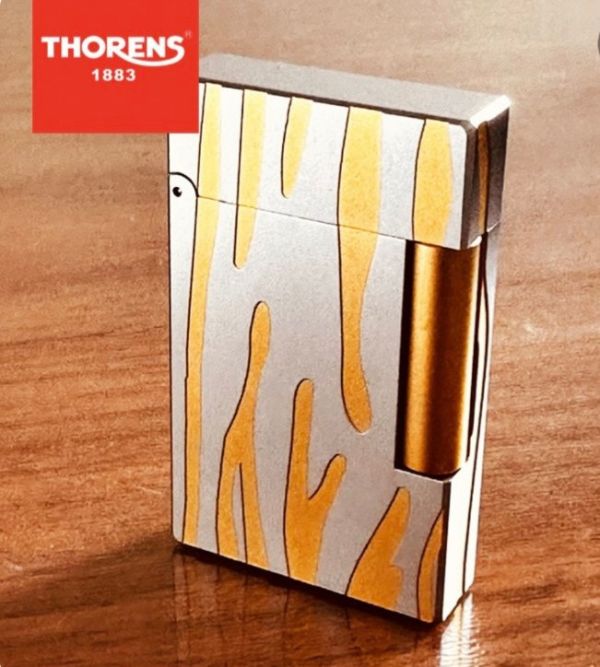Премиальная Газовая Зажигалка Thorens Дизайн "Полумья"