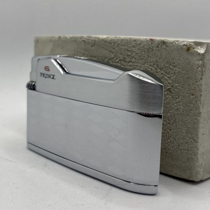Газовая зажигалка Prince micro 88e "Silver Grid" ( Серебряная Сетка)