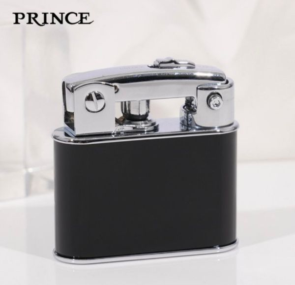 Бензиновая зажигалка Prince "Графитный Хром" (Graphite Chrome)