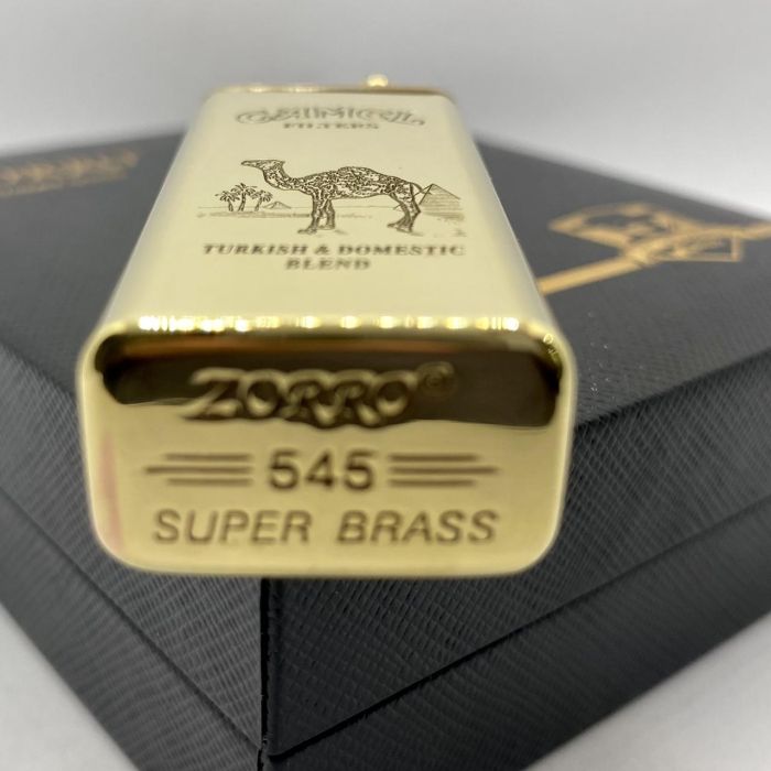 Бензиновая зажигалка Zorro "Golden Filter" CAMEL