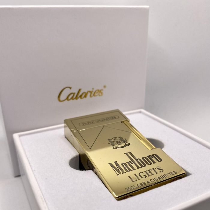 Зажигалка газовая Calories Marlboro Gold Lighter