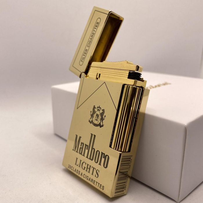 Зажигалка газовая Calories Marlboro Gold Lighter