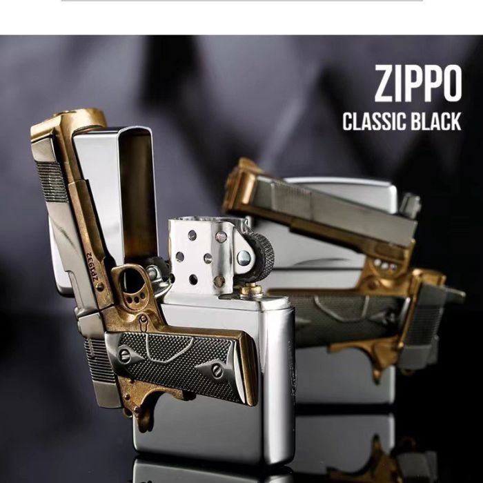 Бензиновая зажигалка ZIPPO "The Trigger of Fate" (Урок Доли)