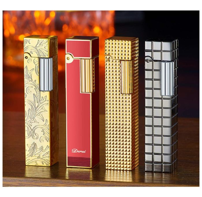 Бензиновая Зажигалка Derui (Модель с Гравировками)