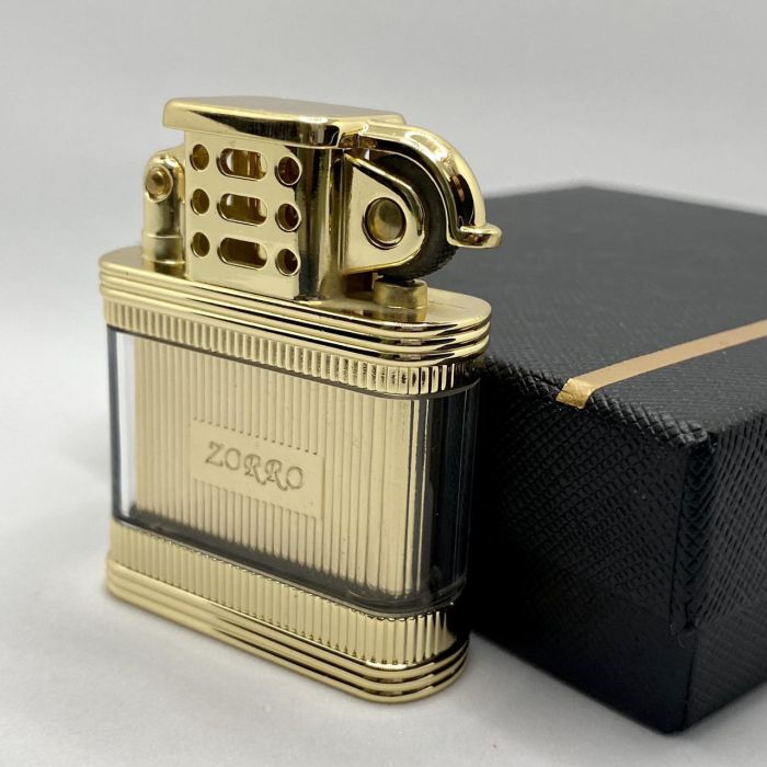 Бензинова запальничка Zorro "Retro Gold"