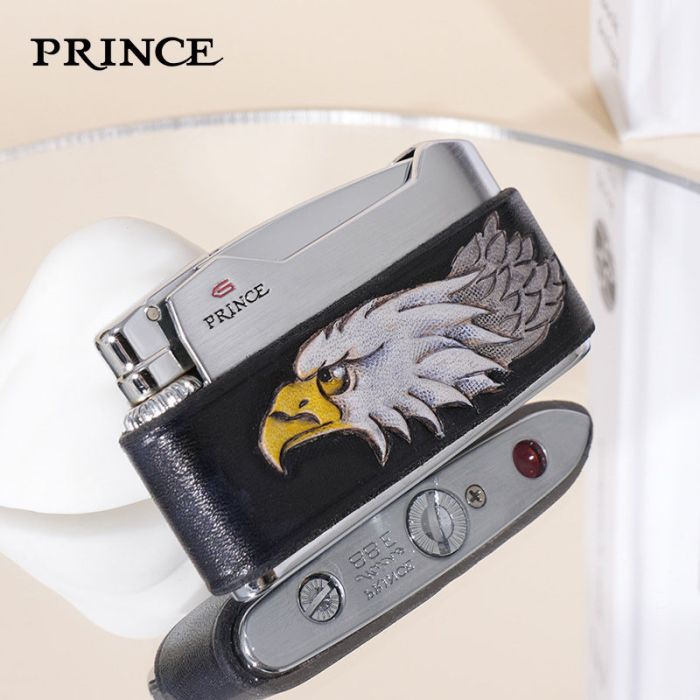 Газовая зажигалка Prince «Eagle Edition» ручная работа