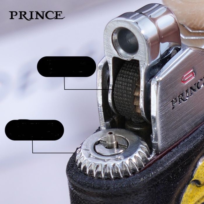 Газовая зажигалка Prince «Eagle Edition» ручная работа