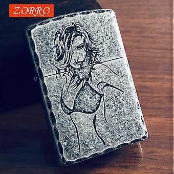 Бензиновая зажигалка Zorro «Vintage Pin-up» Девушка