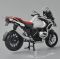 Коллекционная модель мотоцикла BMW R1250 GS, 1:12 (Металевый корпус, Свет, Звук) Silver-Red