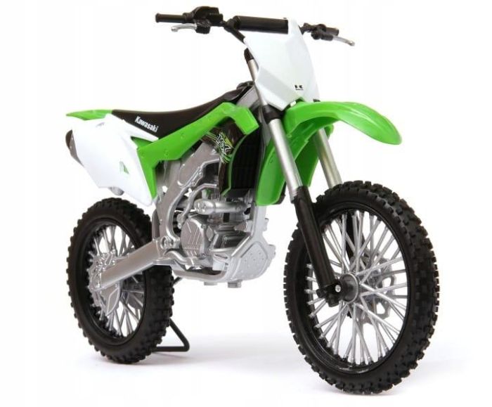 Коллекционная масштабная модель мотоцикла Kawasaki KX 250F (1:10)