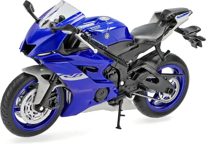 Коллекционная масштабная модель мотоцикла Yamaha YZF-R6 (Welly) - Масштаб 1:12