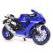 Коллекционная модель мотоцикла Yamaha YZF-R1 (2021) - Масштаб 1:18 (Maisto) синяя