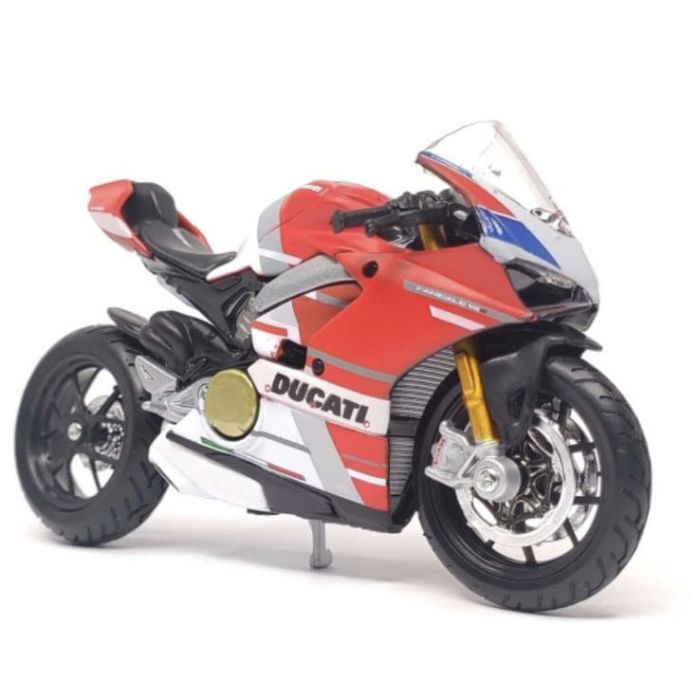 Коллекционная модель мотоцикла Ducati Panigale V4 S Corse - Эстетика скорости в масштабе 1:18