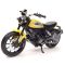 Коллекционная модель мотоцикла Ducati Scrambler Icon (Maisto, 1:18) ярко-желтый