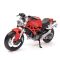 Коллекционная модель мотоцикла Maisto Ducati Monster 696 (Масштаб 1:18) ярко-красный