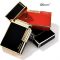 Элитная газовая зажигалка Derui R-09 Classic Black & Gold с фирменным кликом