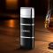 Элегантная газовая кремниевая зажигалка Sarike (Black&Silver)