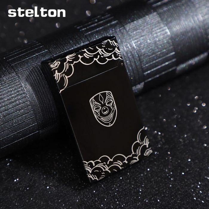Премиальная газовая зажигалка Stelton "Joker" в фирменной подарочной коробке