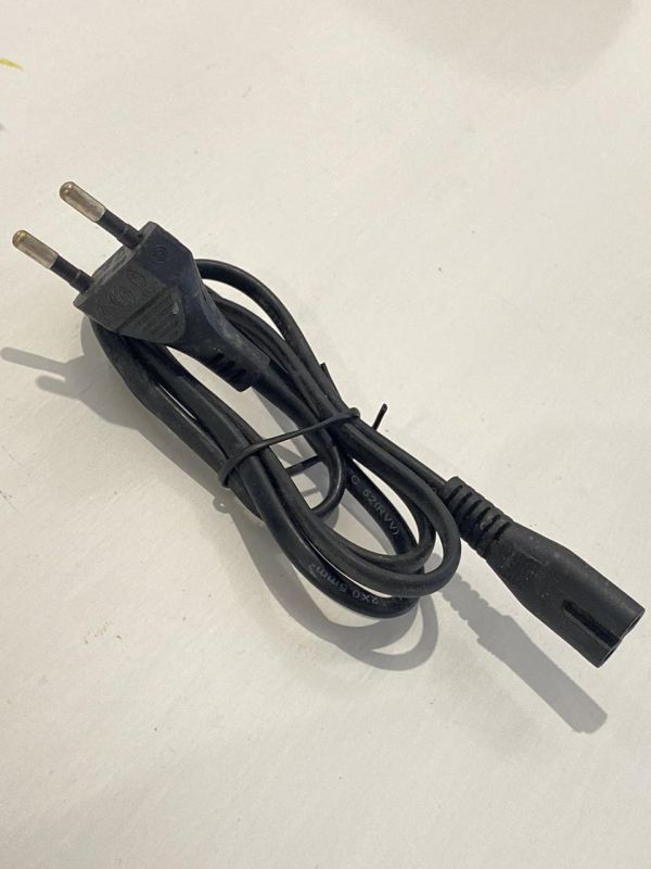 Кабель шнур для лампы маникюр POWER CAB,1,8m 2 pin