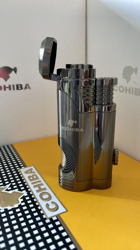 Зажигалка для сигар Cohiba СОВ-359 цвет Черный