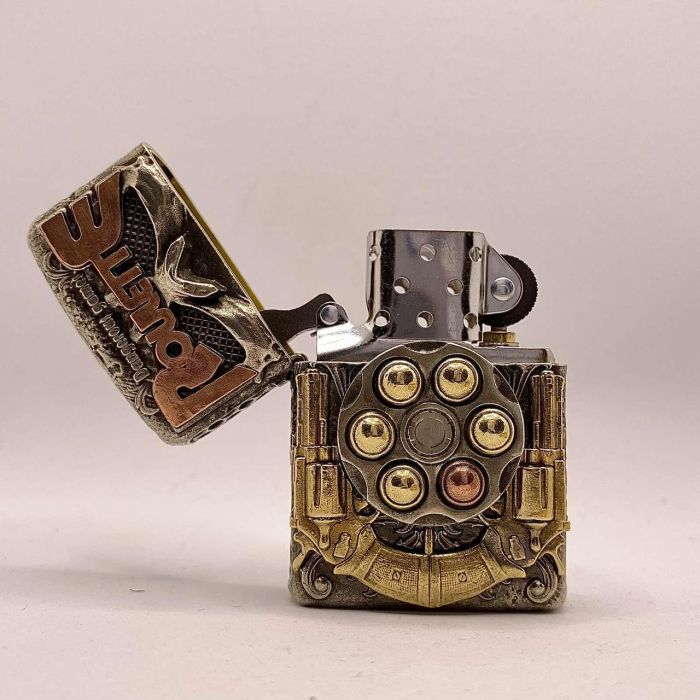 Подарочная эксклюзивная бензиновая зажигалка Zippo
