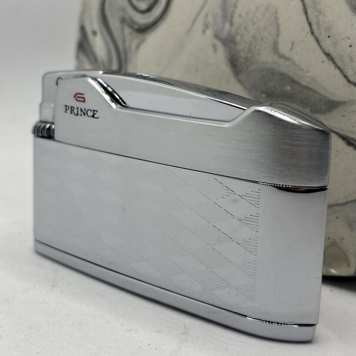 Газовая зажигалка Prince micro 88e "Silver Grid" ( Серебряная Сетка)