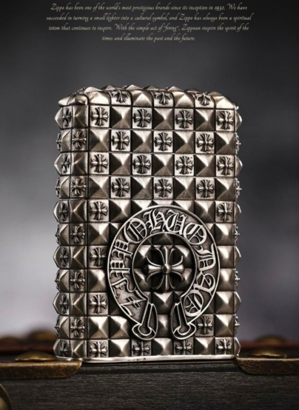 Бензиновая зажигалка Zippo Chrome Knight (Хромированный Рыцарь)