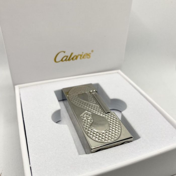 Газовая зажигалка Calories "Хромированный Змей"