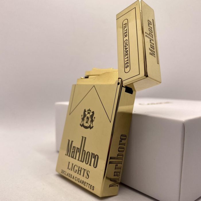 Зажигалка газовая Calories Marlboro Gold Lighter