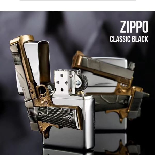 Бензиновая зажигалка ZIPPO "The Trigger of Fate" (Урок Доли)