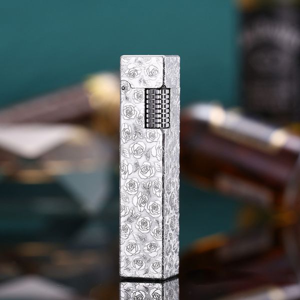 Бензиновая зажигалка Maduro Silver Rose (Серебряная Роза)