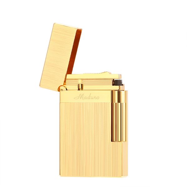 Газовая зажигалка Maduro "Vertical Gold" (Вертикаль Золотая)
