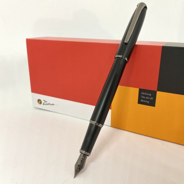 Перьевая ручка Picasso Art Collection - Черная Матовая (Black Matte & Gunmetal)