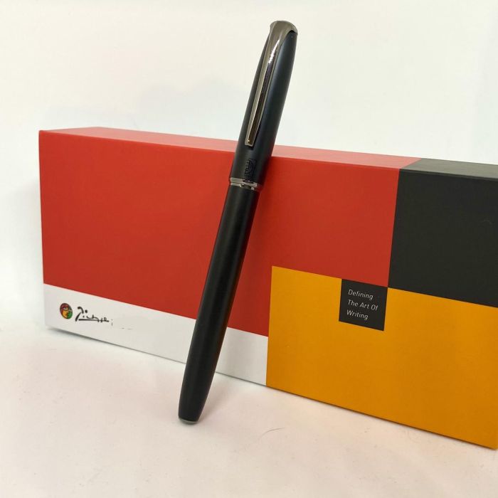 Перьевая ручка Picasso Art Collection - Черная Матовая (Black Matte & Gunmetal)