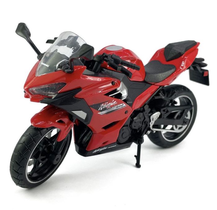 Коллекционная модель мотоцикла CCA 1:12 Kawasaki Ninja 400 (Red) Красный