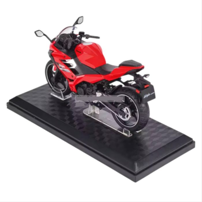 Коллекционная модель мотоцикла CCA 1:12 Kawasaki Ninja 400 (Red) Красный