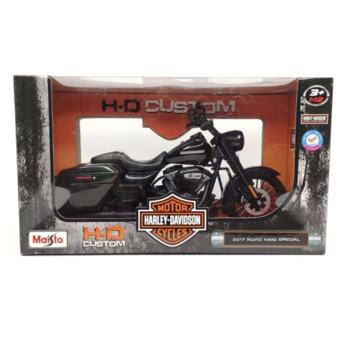 Коллекционная модель мотоцикла Maisto Harley-Davidson 2017 Road King Special (1:12)