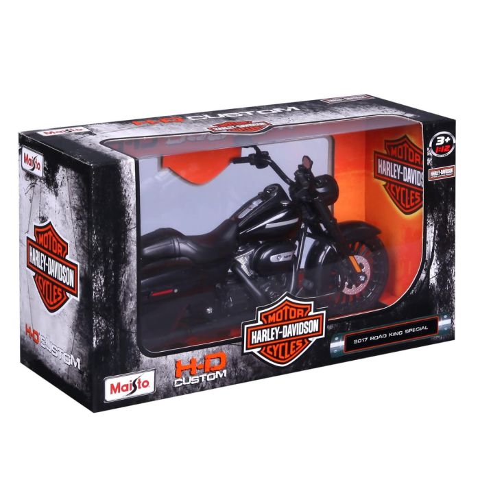 Коллекционная модель мотоцикла Maisto Harley-Davidson 2017 Road King Special (1:12)