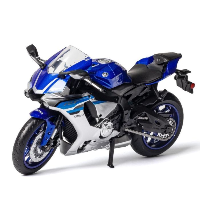 Коллекционная масштабная модель мотоцикла Yamaha YZF-R1 (1:12) - Синий