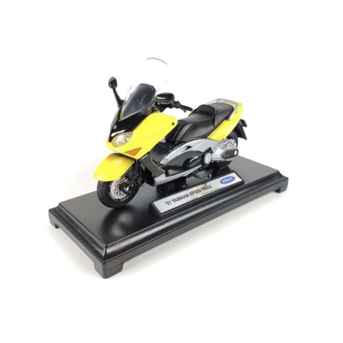 Коллекционная модель мотоцикла Yamaha XP500 TMAX (2001) - Масштаб 1:18, Welly