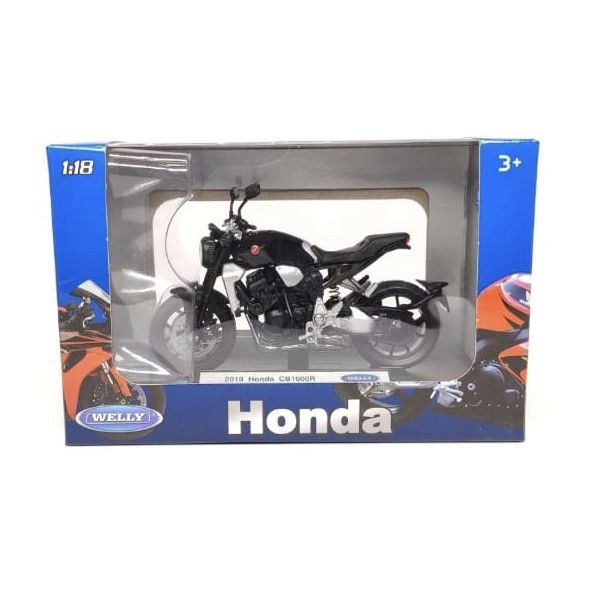 Коллекционная модель мотоцикла Welly 2018 Honda CB1000R (Масштаб 1:18)