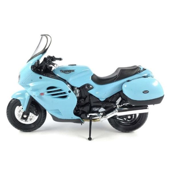 Коллекционная модель мотоцикла Triumph Trophy 1200 (2002) - Welly 1:18