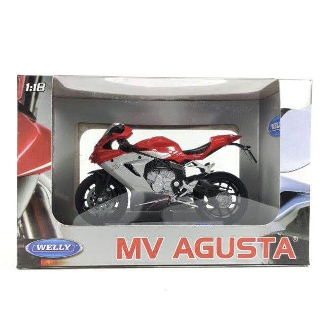 Коллекционная модель мотоцикла MV Agusta F3 800 (Welly, 1:18)