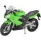 Коллекционная модель мотоцикла Welly Kawasaki Ninja 650R (Масштаб 1/10)