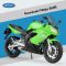 Коллекционная модель мотоцикла Welly Kawasaki Ninja 650R (Масштаб 1/10)