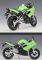 Коллекционная модель мотоцикла Welly Kawasaki Ninja 650R (Масштаб 1/10)
