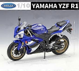 Коллекционная модель мотоцикла Yamaha YZF-R1 (Welly, 1/10)